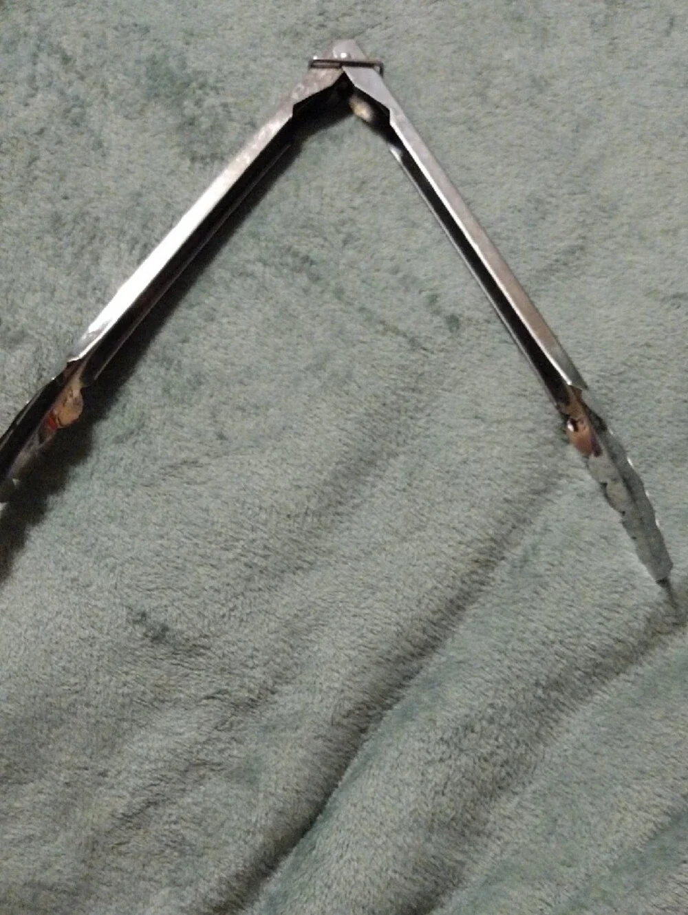 Classic Chrome Plated Kitchen Utility Tongs
